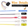 Torkettle 12V 500A Winch Solenoid Contactor Relay,Wireless Twin Remote Control