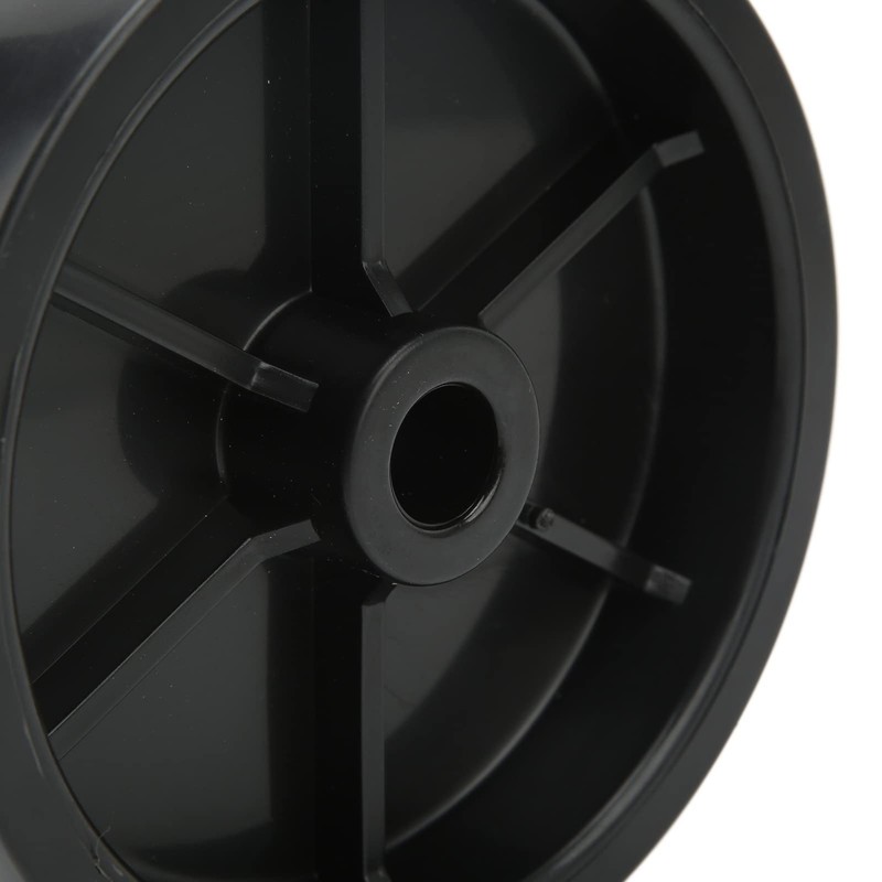 6-Inch Replacement Boat Trailer Jack Wheel, Heavy Duty Swivel Mount,