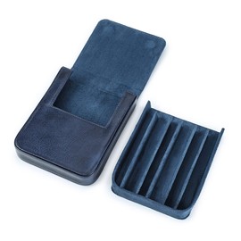 HIRAM Genuine Leather 6 pcsSTEEL 💎, BLUE, non