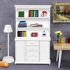 1:12 Scale Dollhouse Furniture Bookshelf, Miniature Bookshelf for Christmas and