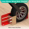 Fengone Mower Wheel Boot Lock for Small Mower Boot Secure