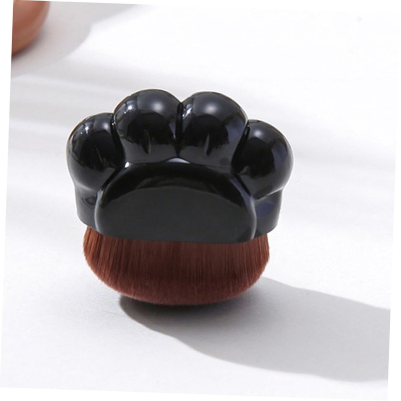 BIUDECO 2Pcs Cat Paw Foundation Brush Flat Top Makeup Applicator
