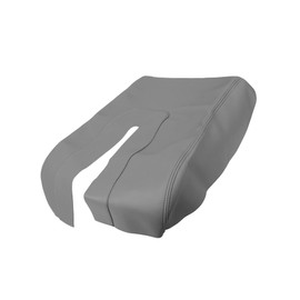 HEROFFIX Car Center Console Lid Armrest Seat Box Cover Protector Replacement Microfiber Leather for Toyota Tundra 2014-2019 Gray Replace Parts