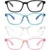 Blue Light Blocking Glasses for Kids UV Protection Girls Boys