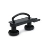 QWORK® Pack of 4 U-bolt roof box brackets, roof box