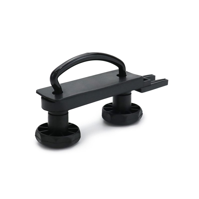 QWORK® Pack of 4 U-bolt roof box brackets, roof box
