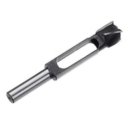Dtacke Wood Plug Hole Cutter Tenon Dowel And Plug Drill Woodworking Cutter (15mm Drill inner bore)