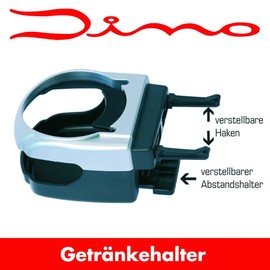 Dino 130020 Motor Vehicle Cup Holder for Ventilation Grill