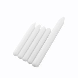 Qiilu 5 Pcs Nylon PDR Tap Down Tool Dent Repair Tools Paintless Hail Removal Dent Repair Tools(White)
