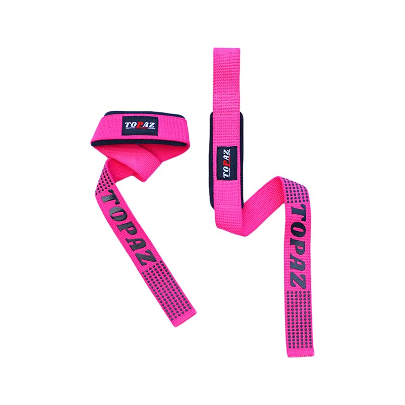 TOPAZ Weight Lifting Straps for Deadlifts – Padded Wrist Support,