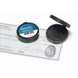Baumgartens Inkless Fingerprint Pad with Adhesive BLACK (38010)
