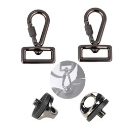 Quick Install Screws Set for Camera, Screws Mount and Clip Hook Set, Camera Neck Shoulder Strap Sling Accessories (2 Pack)
