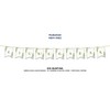 Happy Eid Mubarak Bunting Party Flags - Eid Decorations -