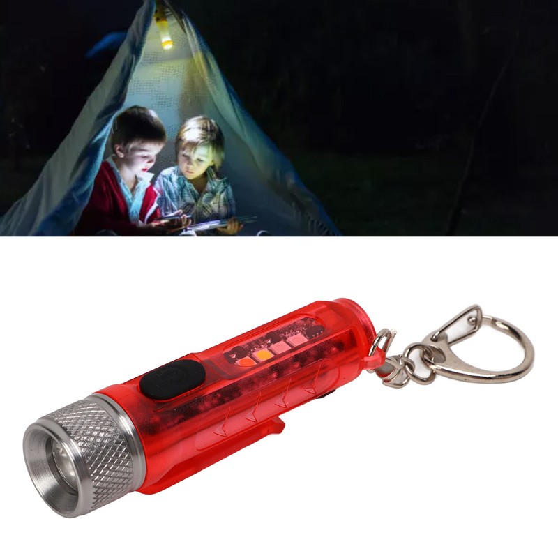 Mini Flashlight Portable Lightweight Multi Light Modes Pocket Flashlight for