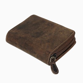 Greenburry 1792-25 Vintage Leather Wallet Handmade