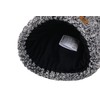 4sold Women's Knitted Hat Lined with Faux Fur Bobble Set