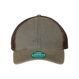 Legacy Old Favorite Trucker Cap, One Size, Grey-Brown