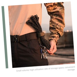 Mikinona 3Pcs Glove Holder Straps Portable Wear Resistant Glove Leashes for Outdoor Activities Convenient Tool for Camping Hiking and Traveling