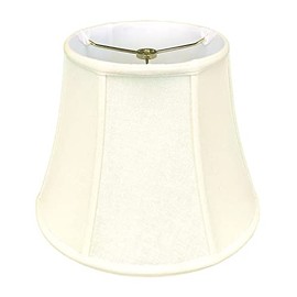 Royal Designs, Inc. Modified Bell Lamp Shade, BSO-708-14LNEG, 9 x 14 x 10.5, Linen Eggshell