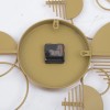 Large Luxury Gold Wall Clock Nordic Style Metal Clocks Home