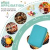 20 Pcs Plastic Art Trays, 10 Colors Stackable Activity Crafts