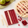 Wilton Silicone Pie Crust Impression Mold Wilton Braid Rope Pearl