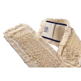 Cotton Mop 60 cm Pockets Made of Polyester Replacement for Mop Folding Holder Mop Cover for Sealing Cleaning Flooring Such as Laminate, Floorboards, Tiles Feudel, Floor Mop Replacement Cover (2)