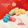 Neon Sour Gummi Bears Candy Bulk | 2 Pound Bag