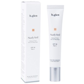 b.glen SPF36 PA++ Nude Veil Multi-functional Makeup Foundation 0.7 oz (20 g), UV Care, Pore Covering, Prevents Makeup, Anti-Glare, Tone Up