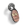 Pinsanity Funny Shrunken Head Enamel Lapel Pin
