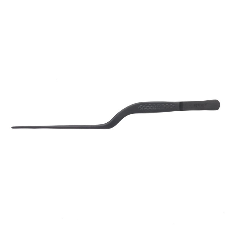 Mercer Culinary Precision Plus Tong Offset 6, Stainless Steel, Black,