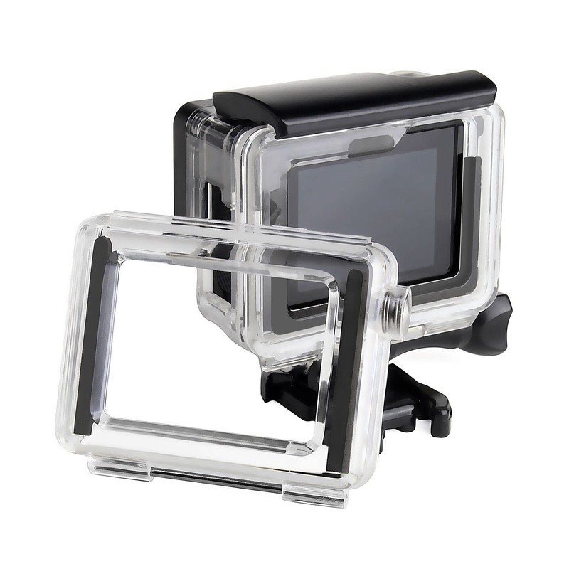 SOONSUN Side Open Skeleton Housing Case with Skeleton BacPac Backdoor