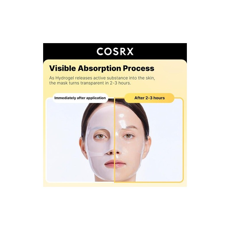 COSRX [COSRX]Advanced Snail Mucin Glass Glow Hydrogel Mask (3ea)