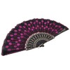 10Pcs Sequined Folding Hand Fan Wedding Party Gift Dance Props