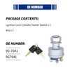 HiSport Ignition Switch 2 Keys 9G7641 Compatible with Cat Caterpillar