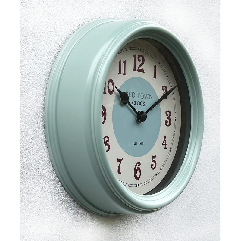 Spring life Vintage Retro Style Round Wall Clock Kitchen American