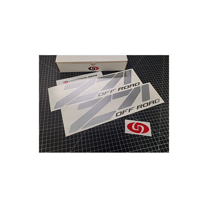 Z71 Off Road Chevy Fender Decal Tailgate Sticker 15" (Metallic
