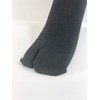 PAX Select #8822P Men's Warm Toe Socks (Tabi Type), Black,