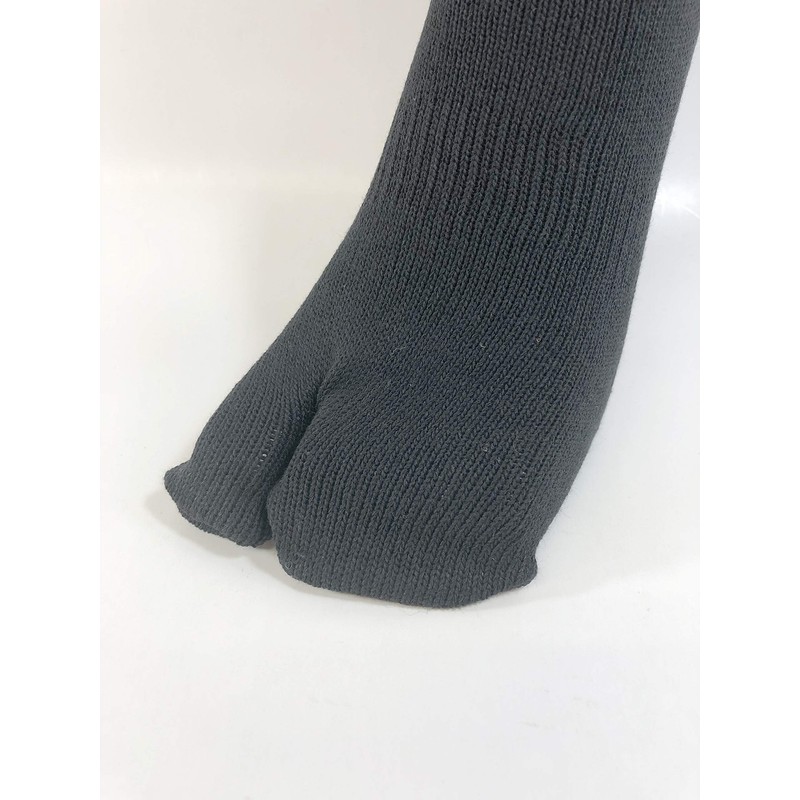 PAX Select #8822P Men's Warm Toe Socks (Tabi Type), Black,