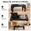 Elevated Dog Feeder for Daily Meals - Adjustable Stand with