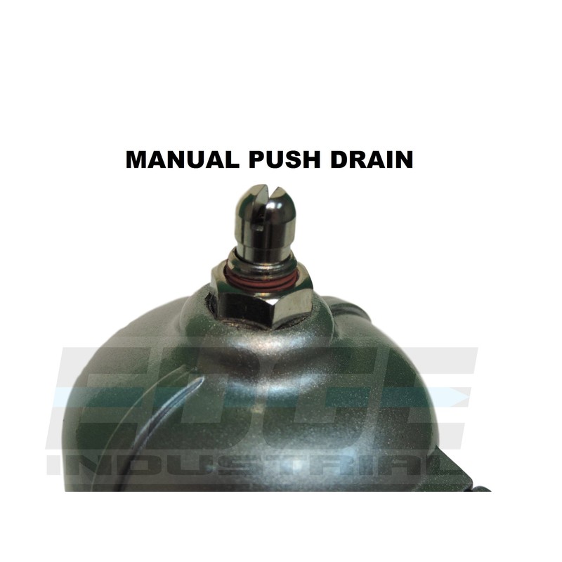 HEAVY DUTY HIGH FLOW COMPRESSED AIR IN-LINE PARTICULATE FILTER WITH