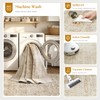 2x8 Hallway Runner Rug Washable Beige Neutral Vintage Distressed
