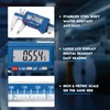 Dasqua 6” IP54 Digital Caliper, Stainless Steel Water-Resistant Precision Measuring