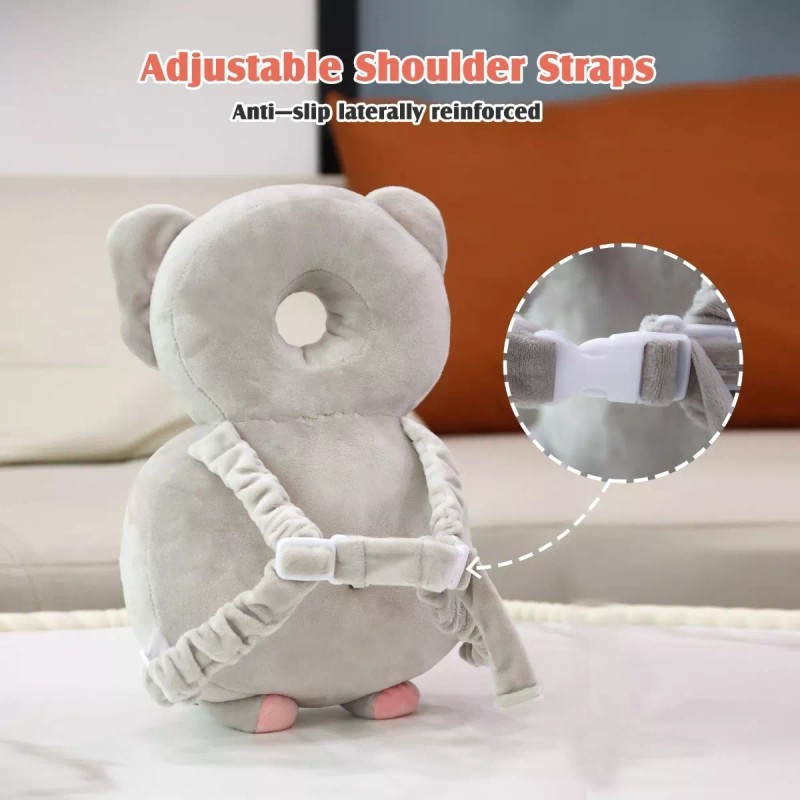 TongChang Casco Para Bebe Antigolpes Gorro Protector Cabeza Acolchada