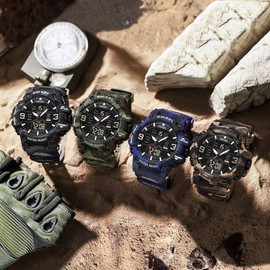 SMAEL Men's Military Watches Outdoor Sports Watch Waterproof LED Date Alarm Digital Analog Wrist Watches for Men
