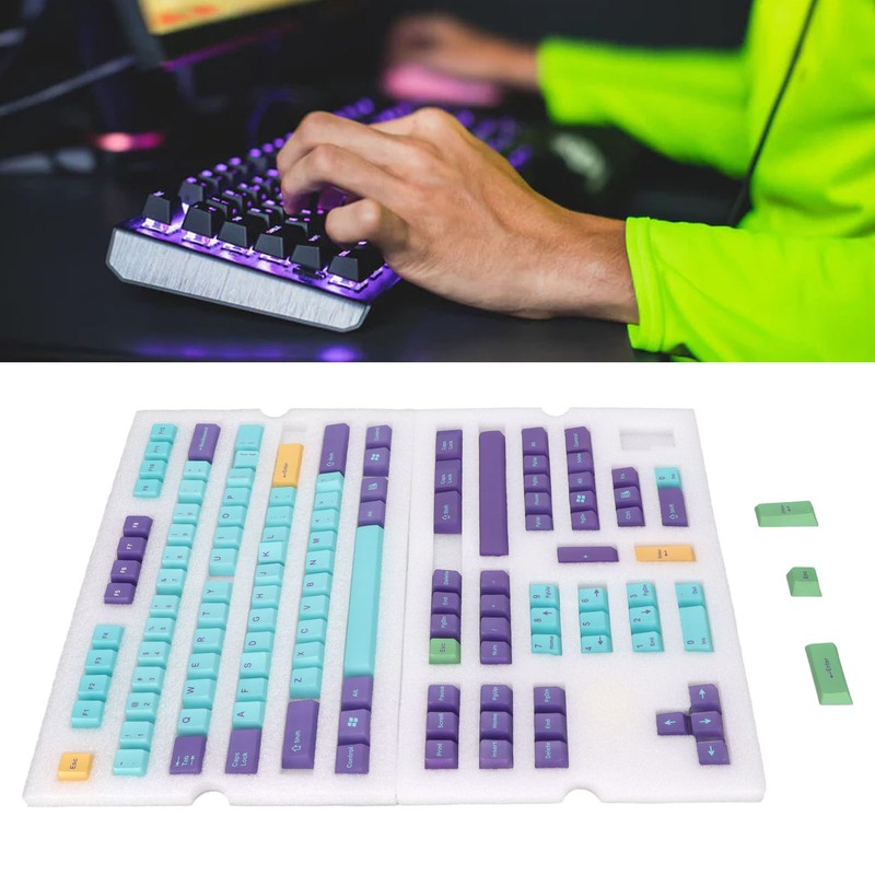 PBT Keycaps 150 Keys 5 Sides Sublimation for Cherry Height