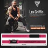 RDX Weight Lifting Straps,Powerlifting Deadlifting, Anti Slip 60CM Hand Bar