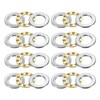 sourcing map 4pcs F10-17M Thrust Ball Bearings, 10mm x 17mm