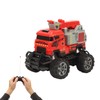1:43 RC Fire Truck Toy Ladder Full Functional Lighting Plastic