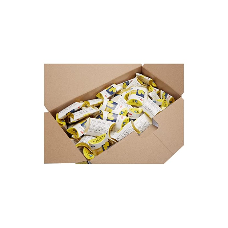 3M E-A-R 3M E-A-R Classic Earplugs, 28 dB, Uncorded, 250